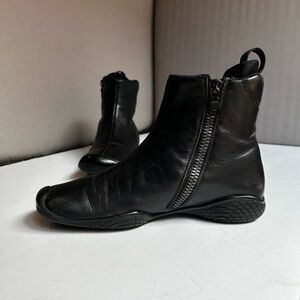 Prada Black Ankle Boots